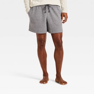 Men's Textured Knit Lounge Pajama Shorts - Goodfellow & Co™ - 1 of 3