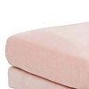 Royal Hampton 32 Inch Modular Ottoman, Box Cushion Seat, Wood Legs, Blush Pink - 3 of 4