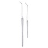 Old World Christmas Blown Glass Ornament for Christmas Tree, Frosty Glass Icicles (Pack of 24) - 2 of 4