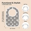 KeaBabies 8-Pack Organic Baby Bibs for Boy, Girl, Drool Bibs, Baby Bib for Girls, Boys,  Newborn Teething Bibs - 2 of 4