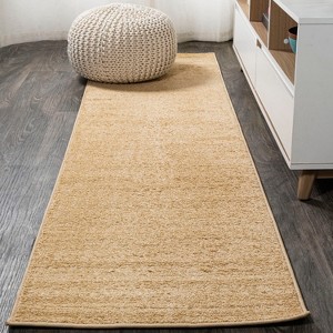 Haze Solid Low-Pile Indoor Area Rug - JONATHAN Y - 1 of 4