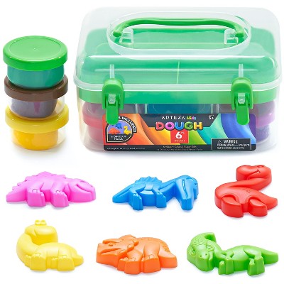 Arteza Kids Dinosaurs Dough Kit - 12 Pack (ARTZ-4352)