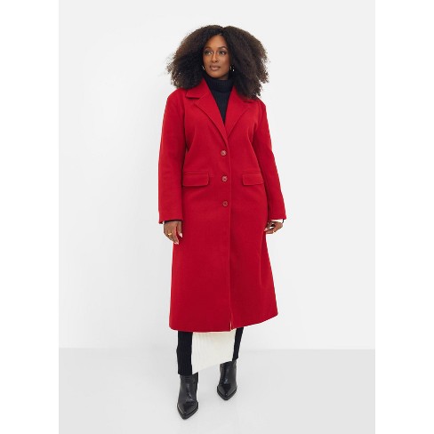 Target cheap red coat