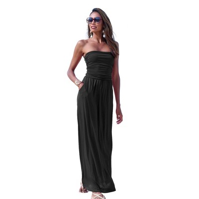 Women's Bandeau Maxi Dress - LASCANA