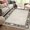Rugs for Living Room, Washable Area Rug for Bedroom, Non Shedding Soft Throw Door Mat, Non Slip Stain Resistant Kitchen Rug - 2 of 4