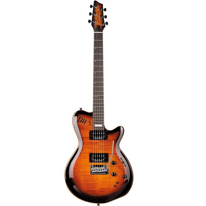 Godin LGXT AA Flamed Maple Top Electric Guitar, 3 of 6
