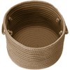 Colonial Mills Simply Home Solid - Cafe Tostado 24"x24"x14"  100% Polypropylene Round - 3 of 4