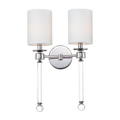 Maxim Lighting Lucent 2 - Light Wall Light in  Polished Nickel