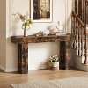 Tribesigns 63-Inch Narrow Console Table, Modern Sofa Table for Hallway, Entryway Table for Living Room, Bedroom, Home Office - 4 of 4