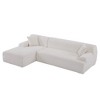 NicBex Sectional Sofa Polyester L Shape Cloud Sofa with Luxury Sofa Seat for Living Room, Bedroom, Apartment - 2 of 4