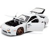1985 Mazda RX-7 White "JDM Tuners" Series 1/24 Diecast Model Car by Jada - 2 of 4