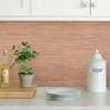 NuWallpaper Tibetan Grasscloth Spice Peel and Stick Wallpaper: Textured Removable Vinyl, Self-Adhesive, 28.2 Sq Ft Coverage - 3 of 4