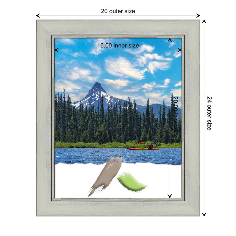 Amanti Art Flair Silver Patina Picture Frame, 4 of 11