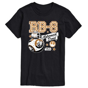 Men's Star Wars: The Force Awakens BB8 Short Sleeve Graphic T-Shirt - Black - 5X Big and Tall - 1 of 4