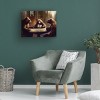 Canvas Wall Art - Sasha 'Brown Bear Poker' Wall Art for Living Room, Bedroom, or Office Décor by Trademark Fine Art - 24 x 18 Inches - 4 of 4