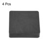 Unique Bargains Non-Slip Rubber Durable Furniture Cups Fit Sofa Bed Chairs 4 Pcs - 3 of 4