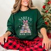 Santa's Book Club -  Women's Sweatshirt - 3 of 4