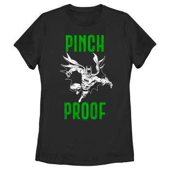 Women's Batman St. Patrick's Day Pinch Proof T-Shirt