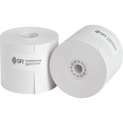 Business Source Paper Roll Single Ply Bond 2-1/4"x126' 100RL/CT WE 31821