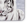 Hi Pile Shavel High Quality Luxurious & Incredibly Soft Warm Snuggly Oversized Throw Jumbo, (60"x80") - White Tiger - 2 of 3