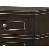 NicBex 3 Drawer Nightstand with USB Charging Port Bedside Table with Metal Handle End Table for Bedroom, Living Room - 4 of 4