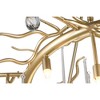 CWI Lighting,Anita 12 Light Chandelier With Gold Leaf Finish - 3 of 4