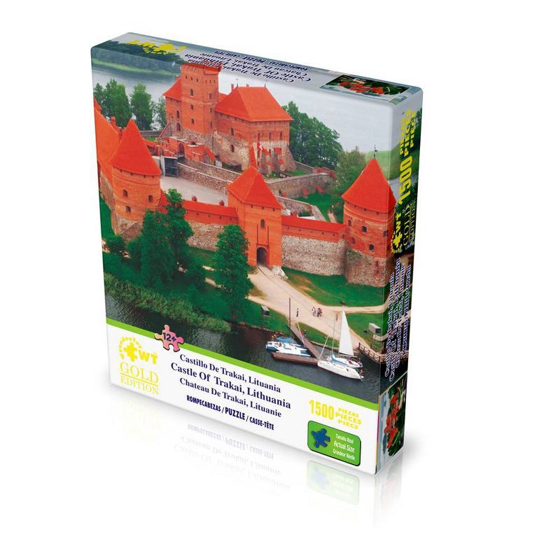Wuundentoy Gold Edition: Castle of Trakai Lithuania Jigsaw Puzzle - 1500pc, 3 of 5