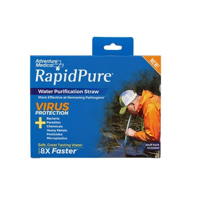 Adventure Medical Kits RapidPure Pioneer Water Purification Straw