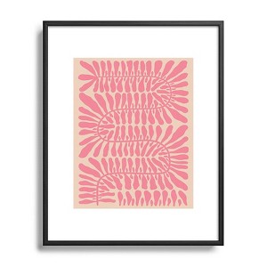 Alisa Galitsyna One HundredLeaved Plant Metal Framed Art Print - Deny Designs - 1 of 4