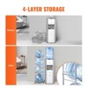 VEVOR 4 Tiers Water Jug Holder, 5 Gallon Water Bottle Holder, Single Row Water Bottle Rack for 4 Bottles, Heavy Duty Water Jug Rack - 4 of 4