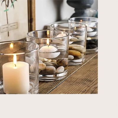 Elegant Clear Glass Cylinder Vase for Chic Floral Arrangements