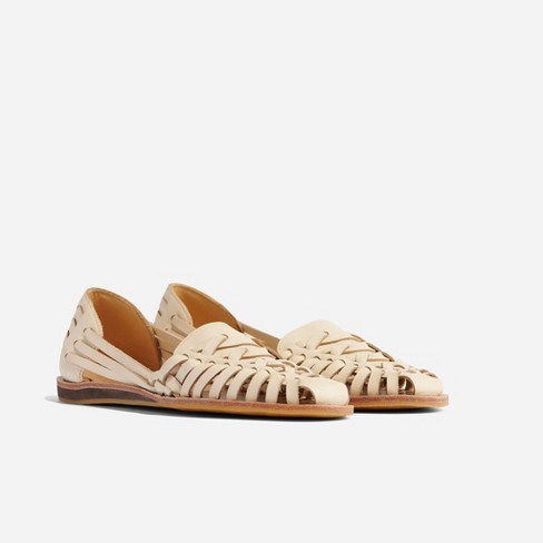 Nisolo Sustainable Women s Huarache Sandal Bone Size 8 Target