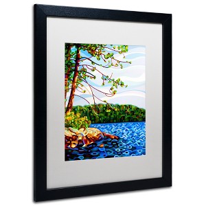 Trademark Fine Art -Mandy Budan 'View From Mazengah' Matted Framed Art - 1 of 4