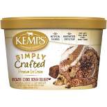 Kemps Simply Crafted Brownie Cookie Dough Delight Ice Cream - 48oz