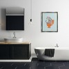 Stupell Industries Cheetah on Bathroom Toilet Black Framed Floater Canvas Wall Art - 2 of 4