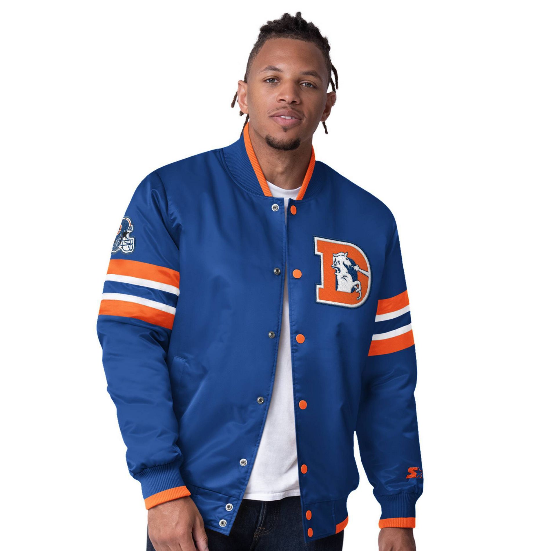 NFL Denver Broncos Starter Satin Jacket