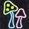 SKL Home 2pk Neon Mushroom Hand Towel Set - 2 of 4
