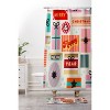 Deny Designs Dominique Vari Words Retro Christmas Gift Pattern Shower Curtain - 3 of 3