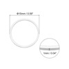 Unique Bargains DIY Craft Brass Hollow Round Jewelry Connecting O-Rings 50 Pcs - 2 of 4