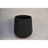 17.3" Tall Lightweight Concrete Modern Outdoor/Indoor Planter Charcoal - Rosemead Home & Garden, Inc. - 2 of 4