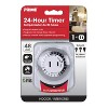 Prime Wire and Cable 1-Outlet 24-Hour Mechanical Indoor Timer in White - 3 of 4