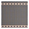 Navy and Tan Check Shower Curtain 72x72 VHC Brand - 2 of 4