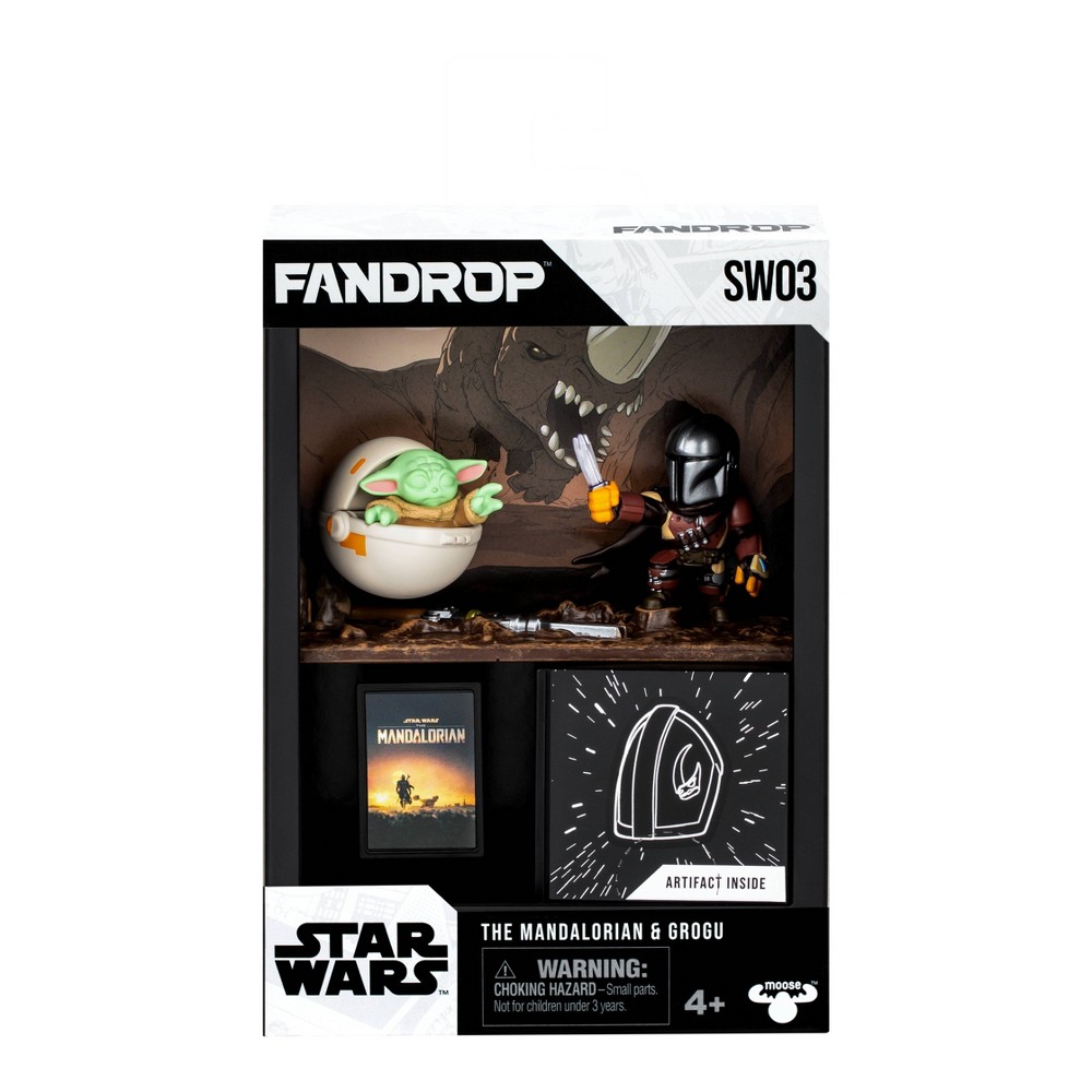 Photos - Action Figures / Transformers FANDROP Star Wars Mandalorian & Grogu