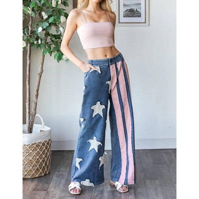 Women's American Flag Pants - Oli & Hali