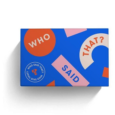 Who Said That? - by  Smith Street Books (Hardcover)