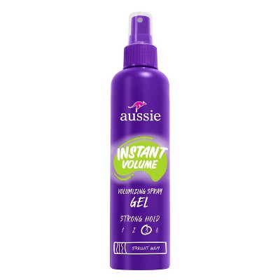Aussie Instant Volume Volumizing Spray Gel for Wavy Hair, and Straight Hair, 5.7 fl oz