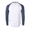 Men's 's Premium Space Dyed Long Sleeve Tee - ZIMEGO - 2 of 3