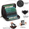BEAFUP Wallet for Women,PU Leather Small Wallet,Credit Card Holder Wallet with Wristlet and RFID Blocking,Applies to Gift - 4 of 4