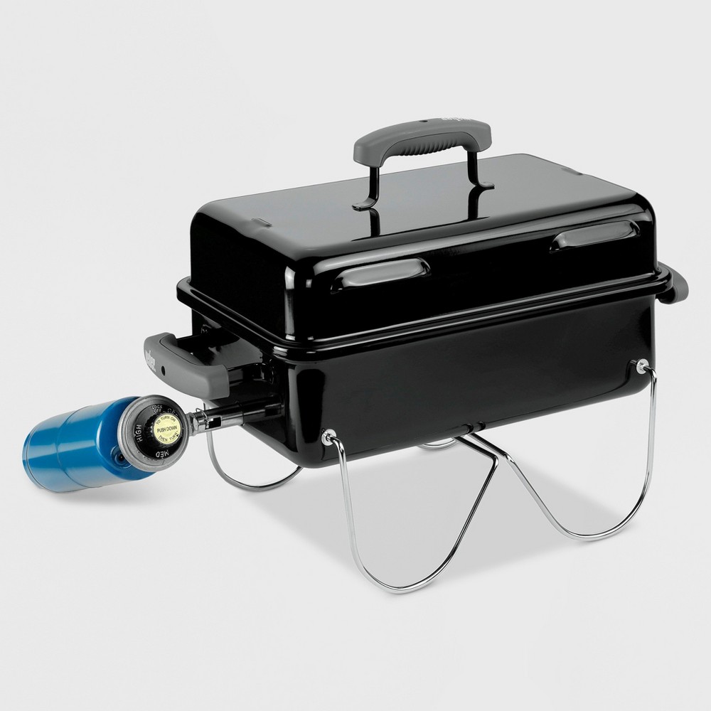 UPC 077924029257 product image for Weber 1141001 Go-Anywhere Portable Gas Grill - Black | upcitemdb.com
