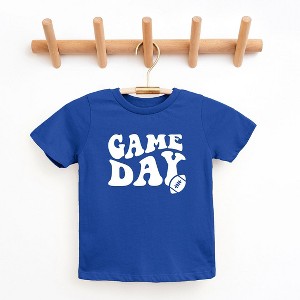 The Juniper Shop Game Day Football Toddler Short Sleeve Tee - 1 of 3
